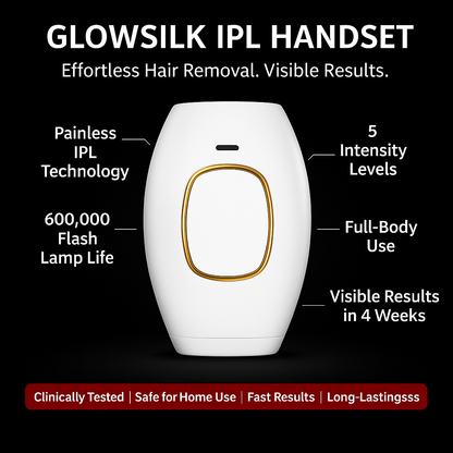 GlowSilk IPL Hair Removal Device