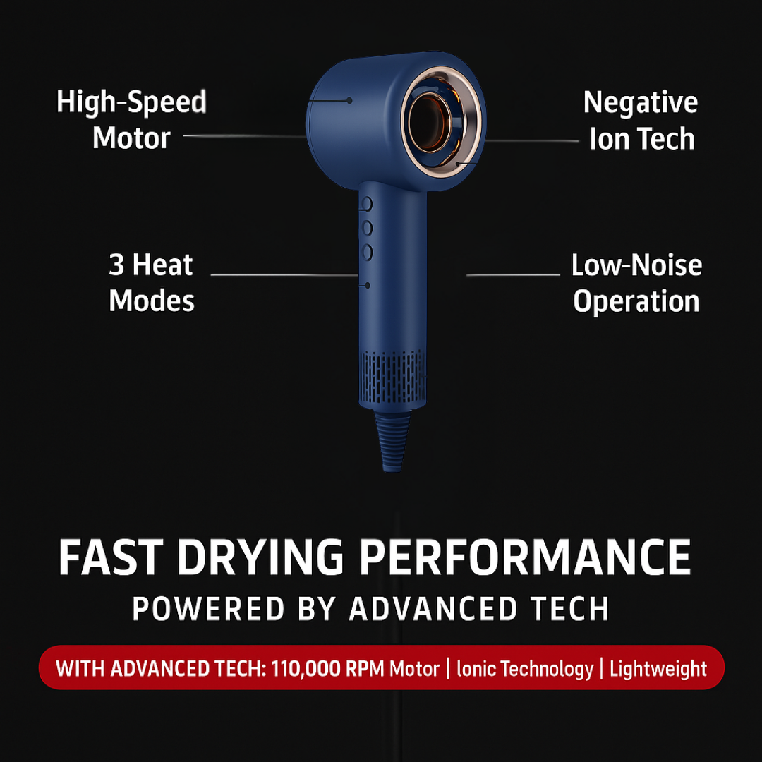 AEROVELLA Smart Ionic Hair Dryer